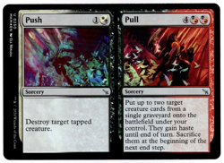 Push Pull 0250 Uncommon Foil Murders at Karlov Manor MTG Near Mint - Image 1