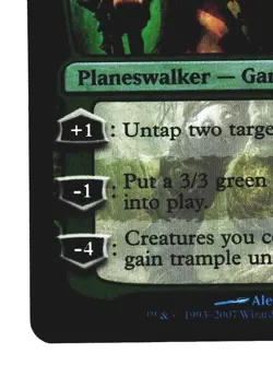 Magic The Gathering MTG - Lorwyn LRW 2007 - #213 Garruk Wildspeaker FOIL x1 - Image 4