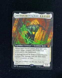 2025 Magic The Gathering Marvel EN Borderless Anti-Venom,Horrifying Healer GAV - Image 1