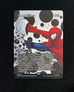 2025 Magic The Gathering MTG Marvel EN #M0001 Borderless Comeuppance GAV - Image 1