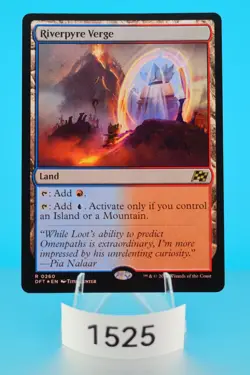 MTG Riverpyre Verge Aetherdrift Foil #260 - Image 1