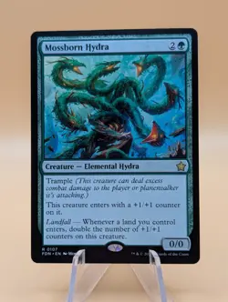 MTG: Mossborn Hydra | Non-foil | Magic Foundations | Pack Fresh NM | - Image 1