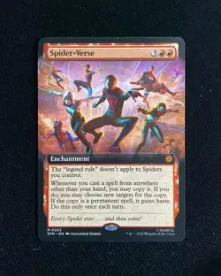 2025 Magic The Gathering MTG Marvel EN #M0263 Borderless Spider-Verse GAV - Image 1