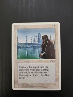 Abu Ja'far chronicles NM White Uncommon MAGIC MTG CARD - Image 1