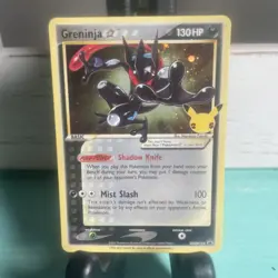 2019-2023 Pokemon SWSH Black Star Promos Greninja #SWSH144 - Image 4