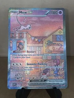 Mew ex 053 Pokemon TCG Scarlet Violet 151 Black Star Promo - Image 1