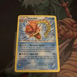 CLEAN!!! Gyarados Pokemon 2016 XY Black Star Promo Shiny #XY109 TCG ((NM)) - Image 1