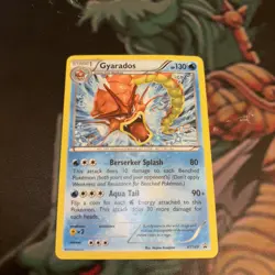 CLEAN!!! Gyarados Pokemon 2016 XY Black Star Promo Shiny #XY109 TCG ((NM)) - Image 2