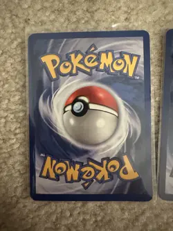 Bulbasaur Charmander Squirtle LP Starter Trio - Base Set Starter Trio 1999 - Image 4