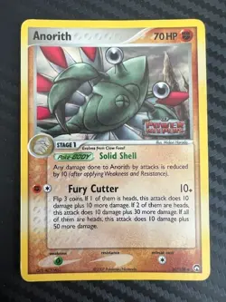Pokemon TCG Power Keepers Anorith 26/108 Reverse Holo DMG - Image 1
