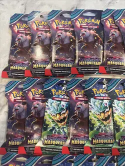 (Lot Of 45) Pokemon Twilight Masquerade Sleeved Booster Pack New Sealed - Image 2