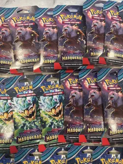 (Lot Of 45) Pokemon Twilight Masquerade Sleeved Booster Pack New Sealed - Image 3