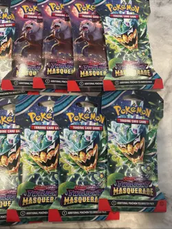 (Lot Of 45) Pokemon Twilight Masquerade Sleeved Booster Pack New Sealed - Image 5
