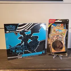 Pokemon TCG - Black Bolt ETB 💎SEALED💎 FREE Mega Evolution Checklane Blister! - Image 1