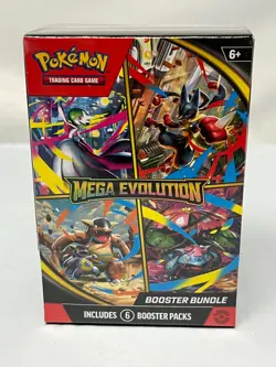 Pokemon TCG: Mega Evolution Phantasmal Flames Booster Bundle Sealed - Image 1