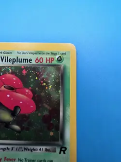 Pokemon 1st Edition Dark Vileplume 13/82 Team Rocket Holo - Image 3