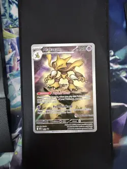 Pokemon Alakazam 009 (Pokemon Center Exclusive) Mega Evolution Promo Holo - Image 1