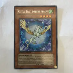 Yu-Gi-Oh! TCG Crystal Beast Sapphire Pegasus Ct04 - Image 1