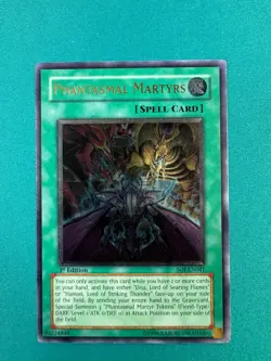 Yugioh Phantasmal Martyrs 1st Edition SOI-EN041 Ultimate Rare NM - Image 1