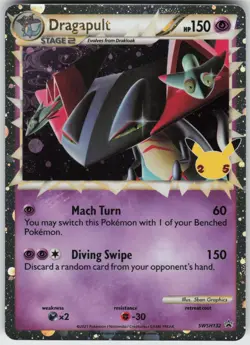Holo Foil Dragapult (Prime) SWSH132 Promo SWSH: Sword & Shield Promo Cards - Image 1