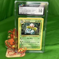 Ivysaur CLV 002/034 Pokemon Card - CGC 10 GRADED GEM MINT - TCG Classic - Image 1