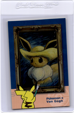 Peruvian Pokemon card pikachu eevee - Image 1