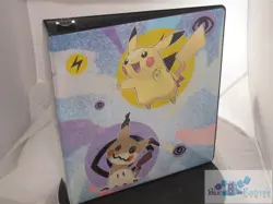 ULTRA PRO POKEMON Pikachu Mimikyu 3-RING BINDER CARD HOLDER + 50 PAGES FOR CARDS - Image 1
