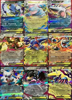 set of 9 authentic Pokemon Card Japanese Mega Absol EX Mega Venusaur - Image 1