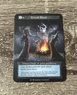 Sorcery: Contested Realm (Beta) Occult Ritual NM Pack Fresh (Non-Foil) - Image 1