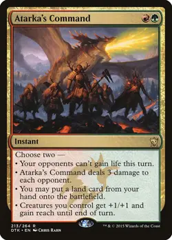 Atarka's Command [Dragons of Tarkir] - Image 1