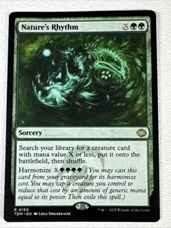 Nature's Rhythm - Regular Rare #150 NM [Tarkir: Dragonstorm] MTG - Image 1