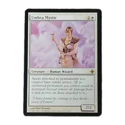 MTG Magic the Gathering Umbra Mystic (52/255) Rise of the Eldrazi LP - Image 1