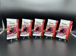 Lot of 5 | Magic The Gathering Marvel Spider-Man Collector Booster Sealed Packs - Image 1