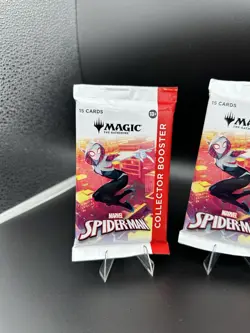 Lot of 5 | Magic The Gathering Marvel Spider-Man Collector Booster Sealed Packs - Image 3