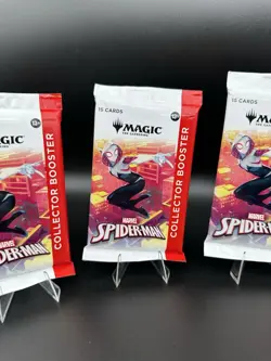 Lot of 5 | Magic The Gathering Marvel Spider-Man Collector Booster Sealed Packs - Image 4