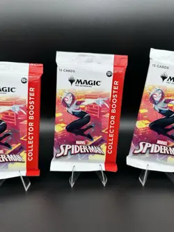 Lot of 5 | Magic The Gathering Marvel Spider-Man Collector Booster Sealed Packs - Image 5