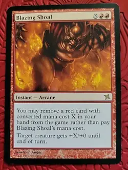 MTG Blazing Shoal x1 LP/NM ~Betrayers of Kamigawa (Magic)*Free Shipping* - Image 1