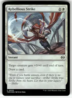 MTG | Rebellious Strike FOIL | (NM) Tarkir: Dragonstorm - Image 1
