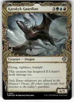 MTG | Karakyk Guardian (Showcase) FOIL | (NM) Tarkir: Dragonstorm - Image 1