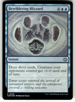MTG | Bewildering Blizzard FOIL | (NM) Tarkir: Dragonstorm - Image 1