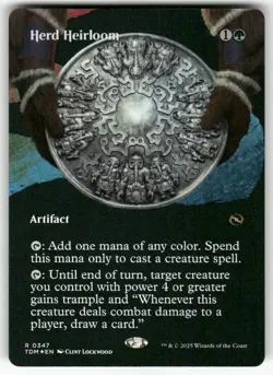 MTG | Herd Heirloom (Borderless) FOIL | (NM) Tarkir: Dragonstorm - Image 1