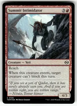 MTG | Summit Intimidator FOIL | (NM) Tarkir: Dragonstorm - Image 1