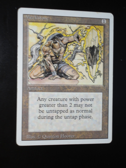 Meekstone Revised Edition LP Lightly Played MTG Magic the Gathering - Image 1