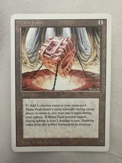 MTG Revised Edition* MANA VAULT NM/LP* - Image 1