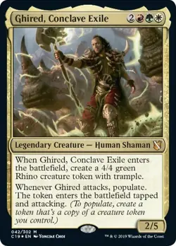 x1 Ghired, Conclave Exile - Foil M MTG Commander 2019 M/NM, English - Image 1