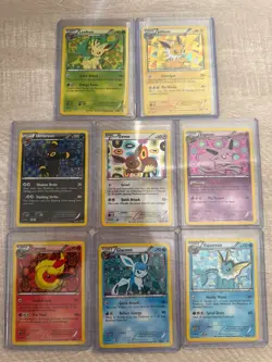 2013 Pokemon Black/White Eevee Evolutions Collection-Promo Sequential Set - Image 1