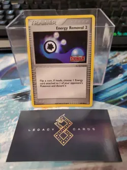 Energy Removal 2 74/108 - EX Power Keepers Stamped Holo - Pokemon TCG (LP) - Image 1