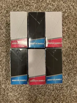 Pokemon TCG: Black Bolt (x3) & White Flare (x3) Booster Bundles (factory sealed) - Image 4
