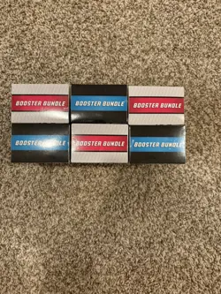Pokemon TCG: Black Bolt (x3) & White Flare (x3) Booster Bundles (factory sealed) - Image 5