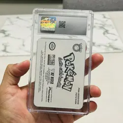CGC 10 Gem Mint Meowth & Pikachu Pioneer Viz Video PIKA-0032 Lenticular Pokemon - Image 3